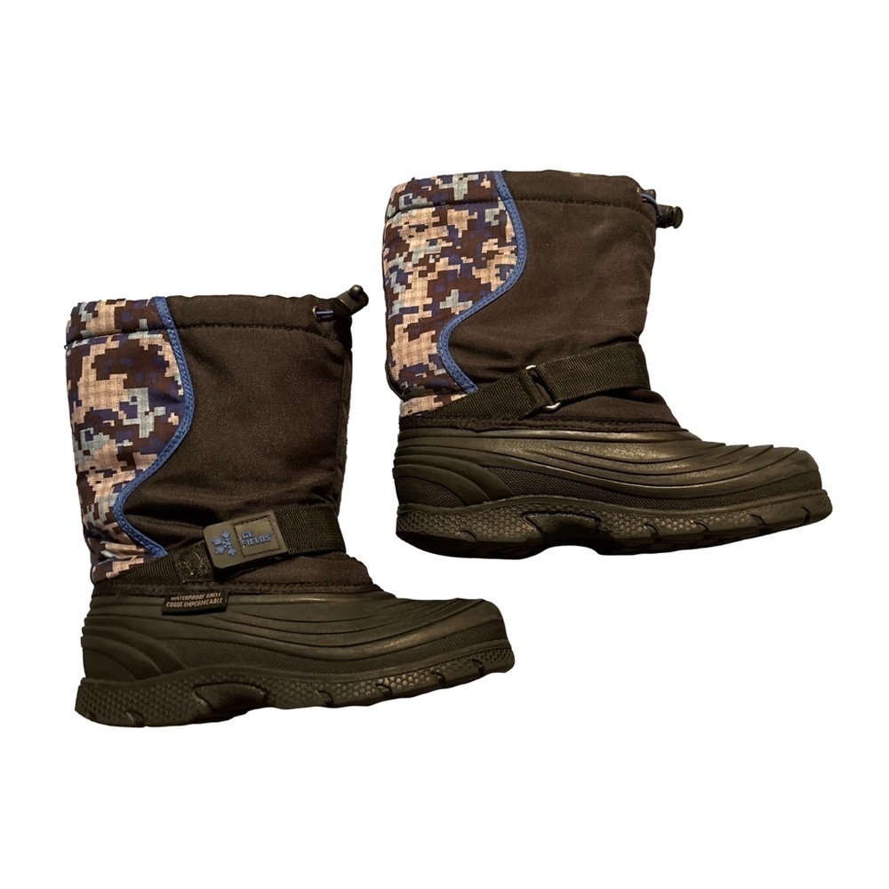Ice Fields Insulation Heat-MX Winter Boots Boys Size 3